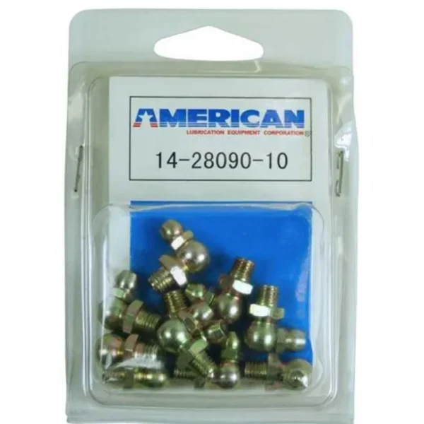 Store American Lube 14-28090-10 10 Piece 14-28090 Grease Fitting Display Pack - One-stop shop for professional tools and equipment. Industrial