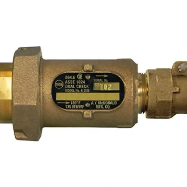 A.Y. McDonald 5135-238 711-3N2 43 Inline Dlchk 3/4 Meterx3/4 Cts-Nl - One-stop shop for professional tools and equipment.^ Hand