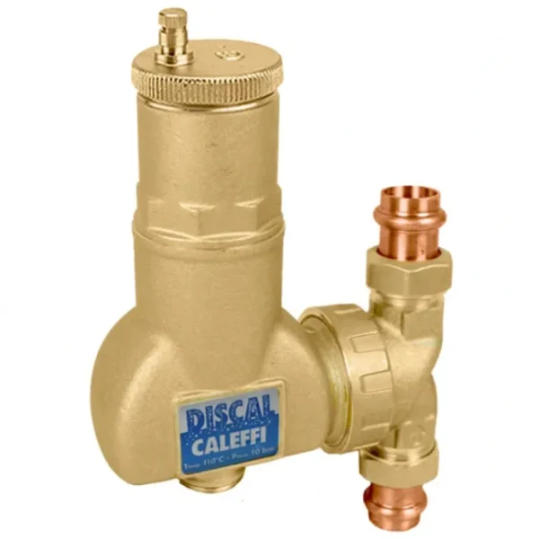 Best Caleffi 551795A DISCAL® Rotating Collar Air Separator 3/4& Seat Union - One-stop shop for professional tools and equipment. Pressure