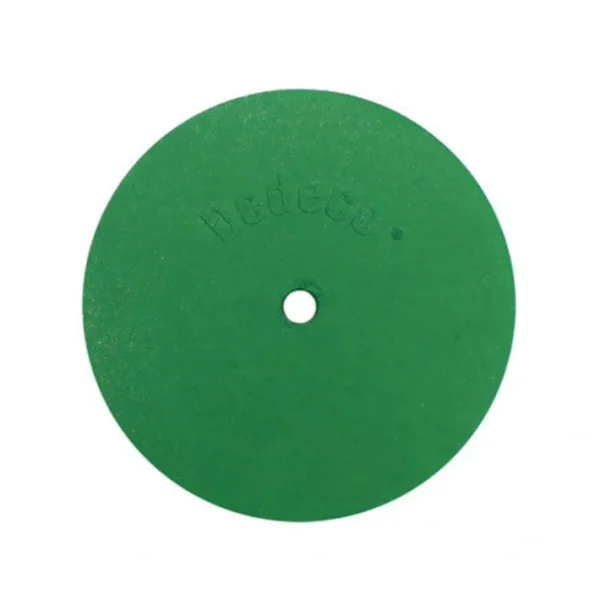 Cheap Dedeco 0138 Rubber Abrasive Wheel 3 x 1/4 x 1/4 - Green Medium Silicon Carbide 1/Unit - One-stop shop for professional tools and equipment. Industrial