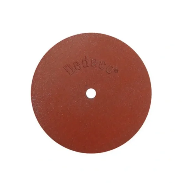 Store Dedeco 0144 Rubber Abrasive Wheel 3 x 1/2 x 1/4 - Red Fine Silicon Carbide 1/Unit - One-stop shop for professional tools and equipment. Industrial