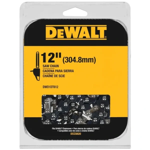 Discount Dewalt DWO1DT612 12 In. Chainsaw Replacement Chain - One-stop shop for professional tools and equipment. Full