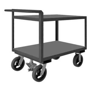 Sale Durham RSCR243636ALDFL8MR95 STOCK CART, 2 SHELF, RAISED HANDLE, 24-1/4 X 42-1/4 X 36 - One-stop shop for professional tools and equipment. Hand