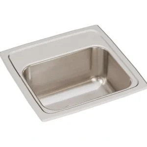 Fashion Elkay BLR1516 Lustertone® Classic Stainless Steel 15& x 15& x 7-1/8& Single Bowl Drop-in Bar Sink with 3-1/2& Drain - One-stop shop for professional tools and equipment. Full