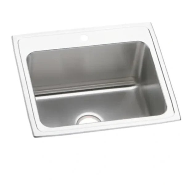 Sale Elkay DLR252110 Lustertone® Classic Stainless Steel 25& x 21-1/4& x 10-1/8& Single Bowl Drop-in Sink - One-stop shop for professional tools and equipment. Hand