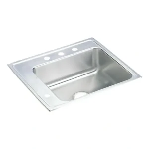 Discount Elkay DRKAD222055L Lustertone® Classic Stainless Steel 22& x 19-1/2& x 5-1/2& Single Bowl Drop-in Classroom ADA Sink - One-stop shop for professional tools and equipment. Full