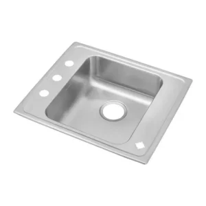 Discount Elkay DRKADQ222055 Lustertone® Classic Stainless Steel 22& x 19-1/2& x 5-1/2& Single Bowl Drop-in Classroom ADA Sink - One-stop shop for professional tools and equipment. Full