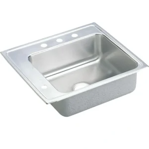 Flash Sale Elkay DRKADQ222045L Lustertone® Classic Stainless Steel 22& x 19-1/2& x 4-1/2& Single Bowl Drop-in Classroom ADA Sink - One-stop shop for professional tools and equipment. Full