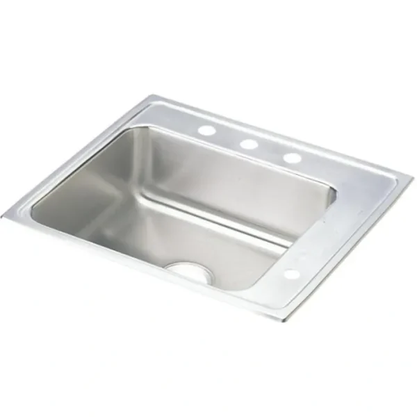 Clearance Elkay DRKAD222050R Lustertone® Classic Stainless Steel 22& x 19-1/2& x 5& Single Bowl Drop-in Classroom ADA Sink - One-stop shop for professional tools and equipment. Full