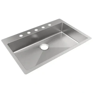 Discount Elkay ECTSRSAD3322605 Crosstown® 18 Gauge Stainless Steel 33& x 22& x 6& 5-Hole Single Bowl Dual Mount ADA Sink - One-stop shop for professional tools and equipment. Full