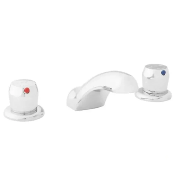 Sale Elkay LK651 8& Centerset with Concealed Deck Metered Lavatory Faucet with Cast Fixed Spout Push Button Handles Chrome - One-stop shop for professional tools and equipment. Hand