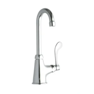 Sale Elkay LK535GN04T4 Single Hole with Single Control Faucet with 4& Gooseneck Spout 4& Wristblade Handle Chrome - One-stop shop for professional tools and equipment. Hand