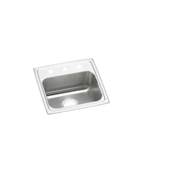 Best Elkay LRAD171645 Lustertone® Classic Stainless Steel 17& x 16& x 4-1/2& Single Bowl Drop-in ADA Sink - One-stop shop for professional tools and equipment. Full