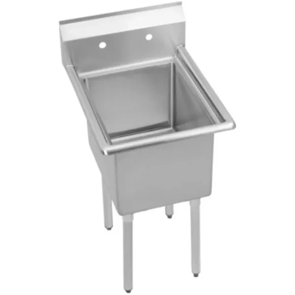 Sale Elkay SE1C24X24-0X Dependabilt Stainless Steel 29& x 29-13/16& x 43-3/4& 18 Gauge One Compartment Sink with Stainless Steel Legs - One-stop shop for professional tools and equipment. Accessories