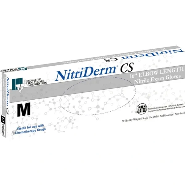 Flash Sale Innovative Healthcare 116200 Nitriderm Cs Nitrile Exam Gloves – 16″ Elbow Length - M, 50 Gloves/Bx, 10 Bx/Cs - One-stop shop for professional tools and equipment. Full