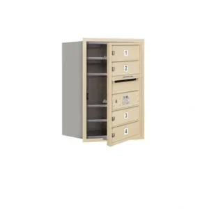 Flash Sale Mailboxes 3706S-04SFU Salsbury 6 Door High Recessed Mounted 4C Horizontal Mailbox with 4 Doors in Sandstone with USPS Sccess - Front Loading - One-stop shop for professional tools and equipment. Full