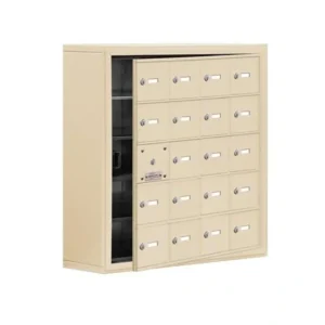 Flash Sale Mailboxes 19158-20SSK Salsbury Surface Mounted Cell Phone Locker with 20 S Doors (19 usable) in Sandstone - Keyed Locks - One-stop shop for professional tools and equipment. Full