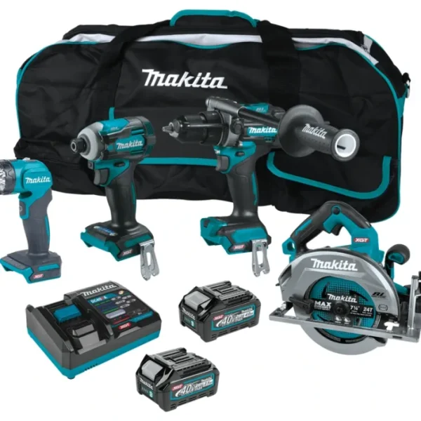 Clearance Makita GT400M1D1 40V max XGT® Brushless Cordless 4‘Pc. Combo Kit (2.5Ah/4.0Ah) - One-stop shop for professional tools and equipment. Full