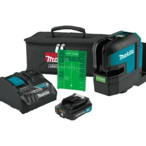 Flash Sale Makita SK105GDNAX 12V max CXT® Lithium‘Ion Cordless Self‘Leveling Cross‘Line Green Beam Laser Kit (2.0Ah) - One-stop shop for professional tools and equipment. Full