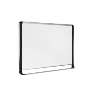 Clearance MasterVision MVI210201 Mvi Series Magnetic Steel Whiteboard - Black Frame - One-stop shop for professional tools and equipment. Full