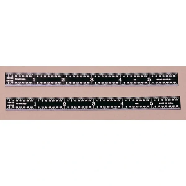 Clearance PEC Tools 161-012EZ 12″ 16R Flexible Black Chrome Rule - One-stop shop for professional tools and equipment. Full
