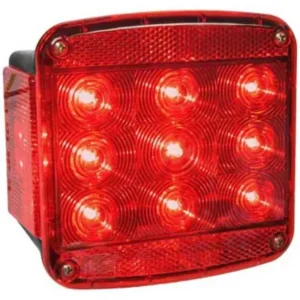 Fashion Peterson M840 Led Stop/Turn/Tail & Side Marker Light Rectangular, Submersible W/O License Light 4.84″X4.76″, Red, Bulk Pack - One-stop shop for professional tools and equipment. Full