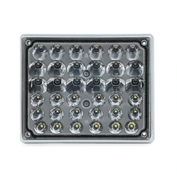 Soundoff Signal EMPSE15CC-W Mpower® 9X7 Scene Light, Screw Mount, Nfpa, Kkk-1822-F, 10-32 Vdc, 1.5' Pigtail, Clear Lens, 36 Led, Single Color, White - One-stop shop for professional tools and equipment.^ Power Tools