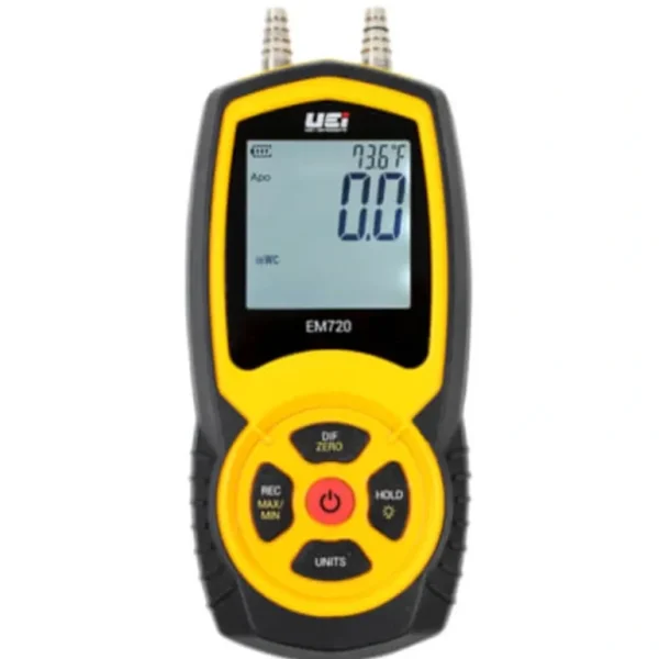 UEI Test EM720 Hi-Res Differential Manometer - One-stop shop for professional tools and equipment.^ Power Tools