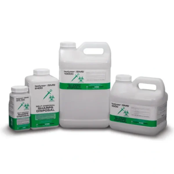 Flash Sale WCM SRS800 Isolyser®/SMS® Sharps Disposal Twin Pack 0.23 Gallons (0.8 Liters) x two (2) - One-stop shop for professional tools and equipment. Full