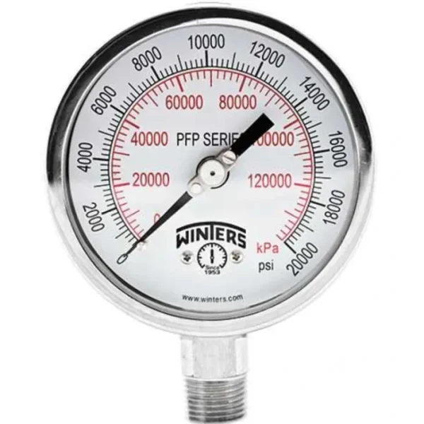 Store Winters Instruments PFP660 Pfp Premium Stainless Steel Liquid Filled Pressure Gauge - One-stop shop for professional tools and equipment. Pressure